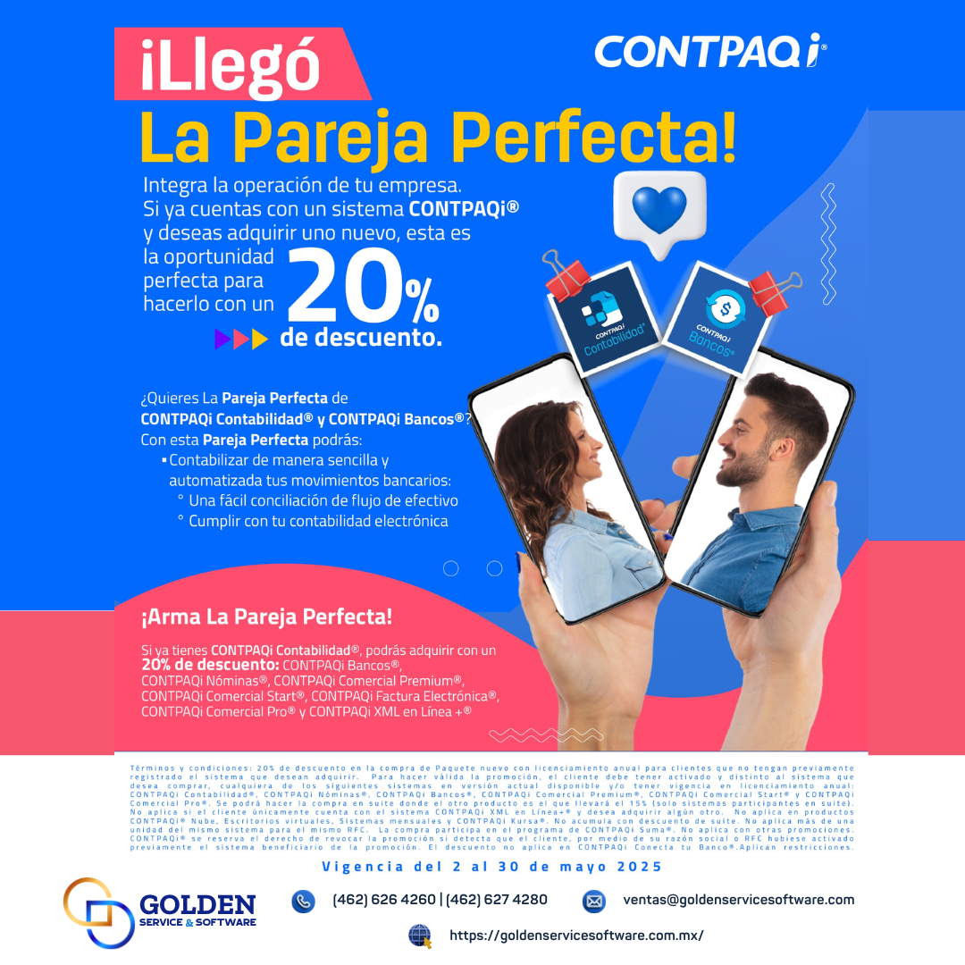Pareja Perfecta Contabilidad + Bancos